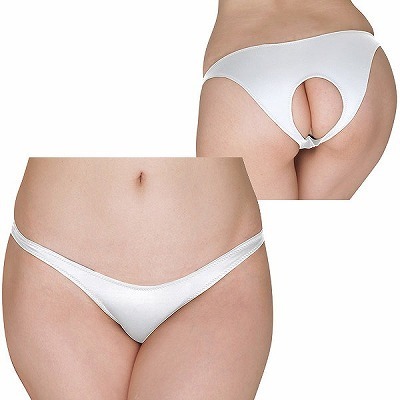 2wayストレッチOバックショーツ ホワイト(ランジェリー)