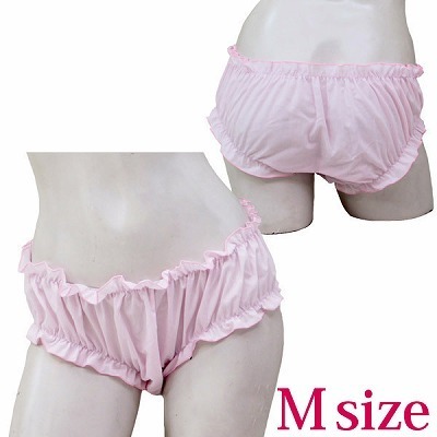 フリルぱんつ単品 ピンク M(コスチューム)